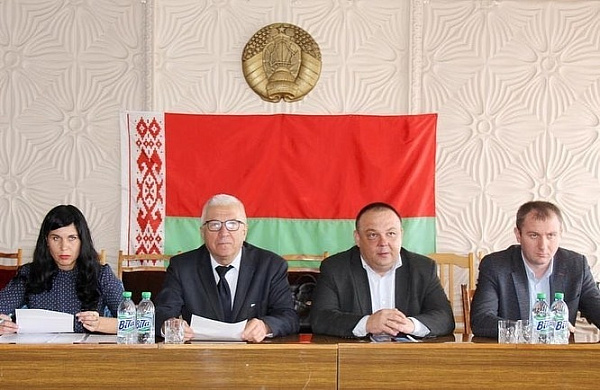 Делегация в рамках выездного заседания Полоцкого филиала Витебского областного союза нанимателей